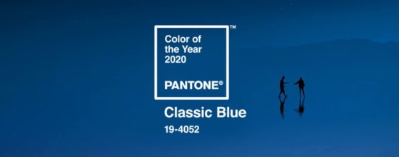 foto Classic Blue Pantone 2020 Color of the year