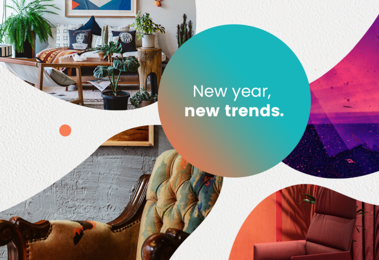 Colori, texture e sensazioni: 4 design trend per il 2023